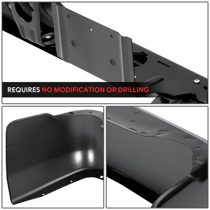 Rear Bumper Bar W/O Park Assist Hole <br> 13-18 Ram 2500 3500