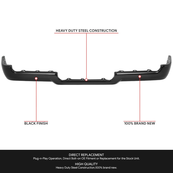 Factory Style Rear Bumper Face Bar <br> 19-24 Ram 1500