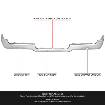 Factory Style Rear Bumper Face Bar <br> 19-24 Ram 1500