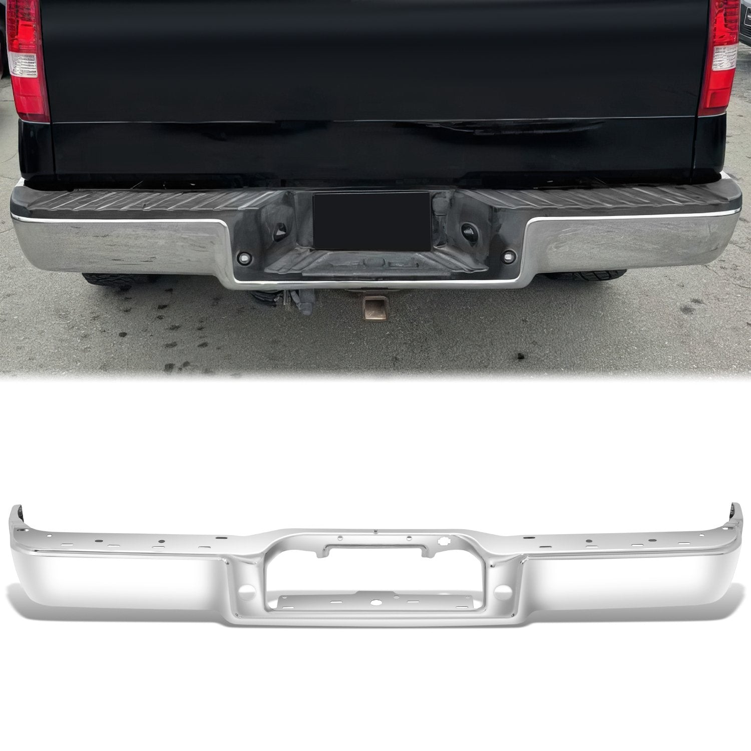 Rear Bumper Face Bar (W/O Rear Object Sensors) <br> 04-06 Ford F-150