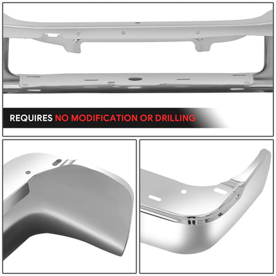 Rear Bumper Face Bar (W/O Rear Object Sensors) <br> 04-06 Ford F-150