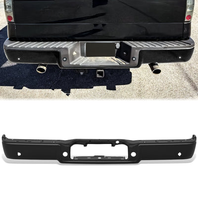 Primered Black Finish Rear Bumper <br>04-06 Ford F-150