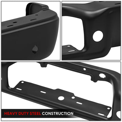 Primered Black Finish Rear Bumper <br>04-06 Ford F-150