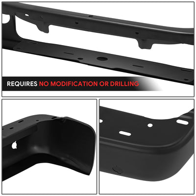 Primered Black Finish Rear Bumper <br>04-06 Ford F-150