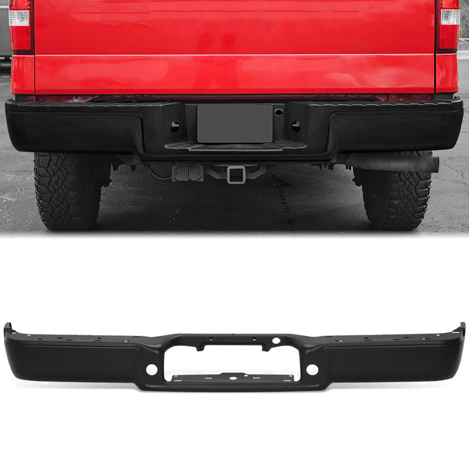 Factory Style Rear Bumper Face Bar <br> 04-08 Ford F-150, 06-08 Lincoln Mark LT