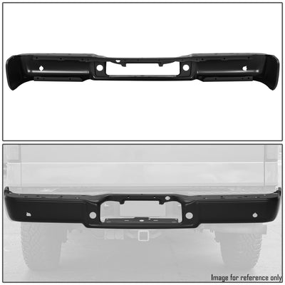 Rear Bumper Face Bar W/Parking Assist Sensor Holes <br> 04-08 Ford F-150, 06-08 Lincoln Mark LT