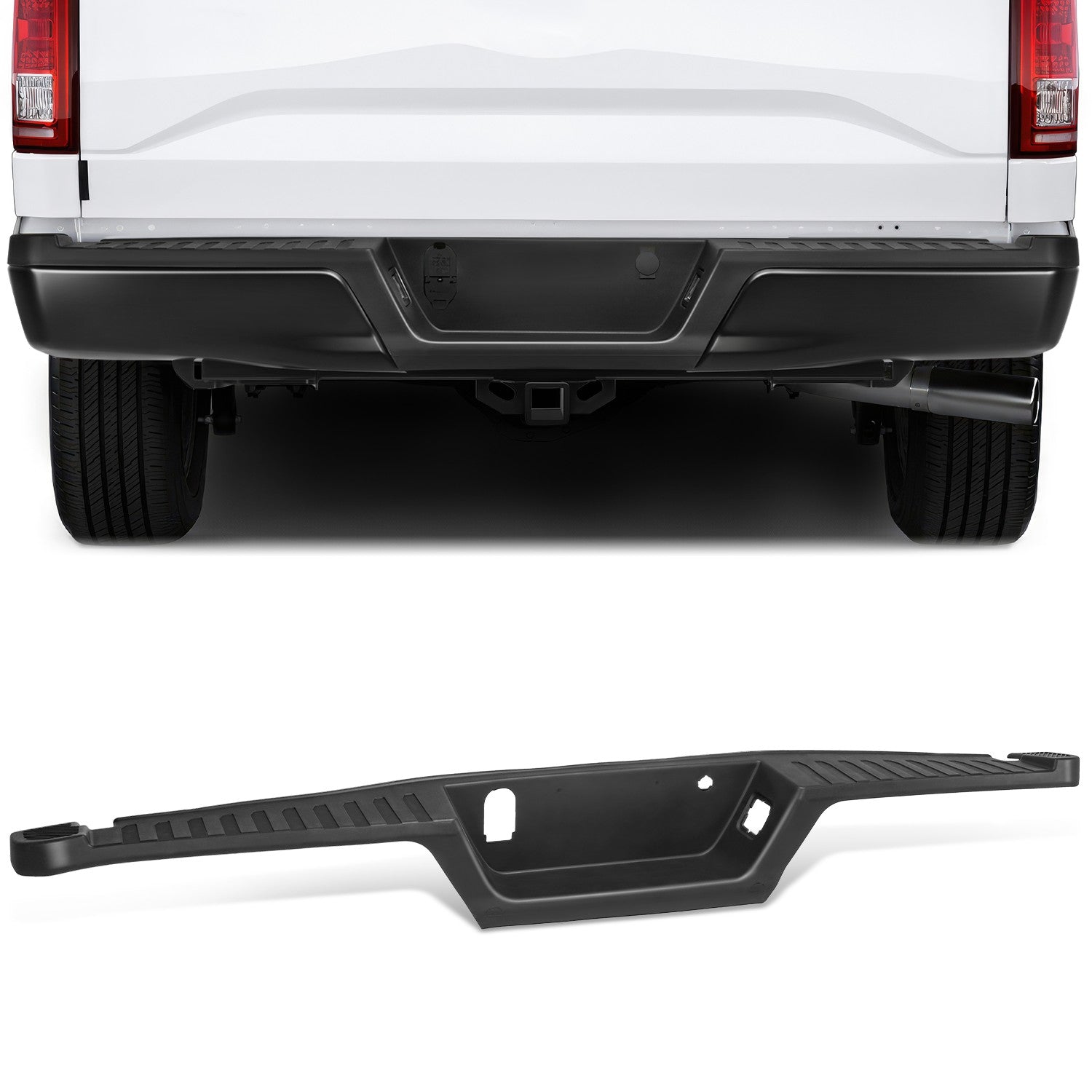 Rear Bumper Step Pad <br> 15-20 Ford F-150