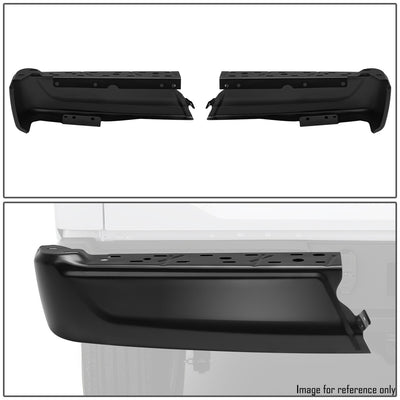 Rear Bumper End Caps Without Sensor <br> 21-24 Ford F-150