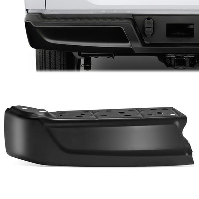 Rear Left Bumper End Cap Without Sensor <br> 21-24 Ford F-150