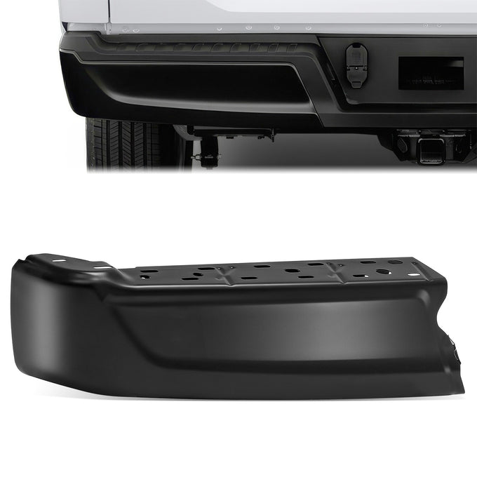Rear Left Bumper End Cap Without Sensor <br> 21-24 Ford F-150