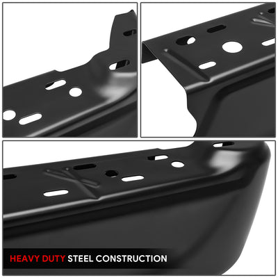 Rear Right Bumper End Cap Without Sensor <br> 21-24 Ford F-150