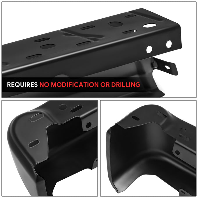 Rear Right Bumper End Cap Without Sensor <br> 21-24 Ford F-150