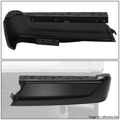Rear Right Bumper End Cap Without Sensor <br> 21-24 Ford F-150