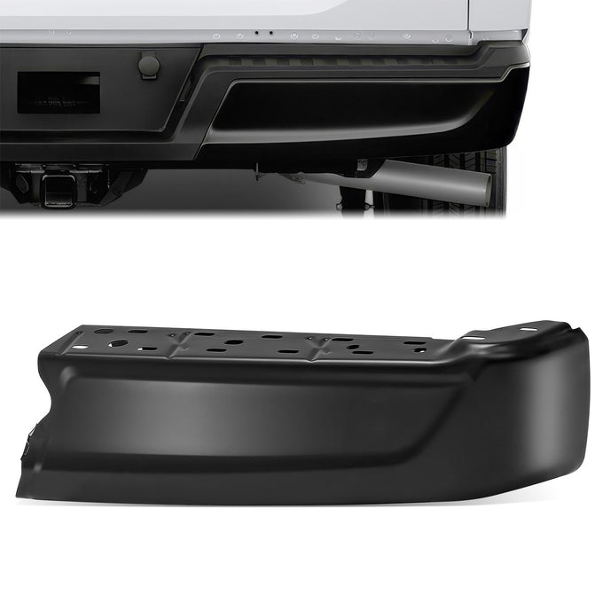 Rear Right Bumper End Cap Without Sensor <br> 21-24 Ford F-150
