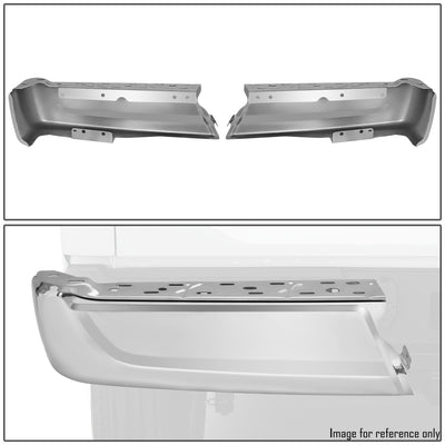 Rear Bumper End Caps Without Sensor <br> 21-24 Ford F-150