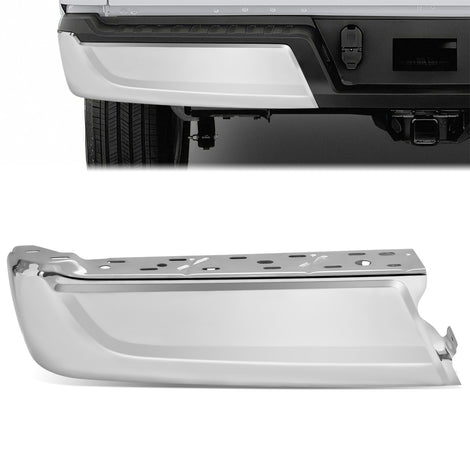 Rear Left Bumper End Cap Without Sensor <br> 21-24 Ford F-150