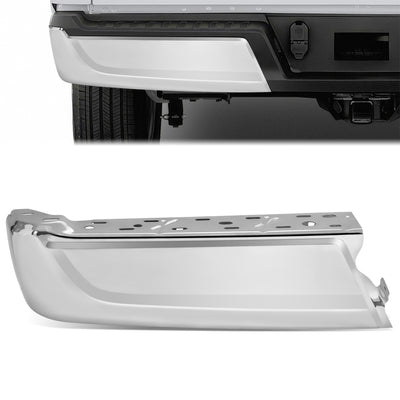 Rear Left Bumper End Cap Without Sensor <br> 21-24 Ford F-150