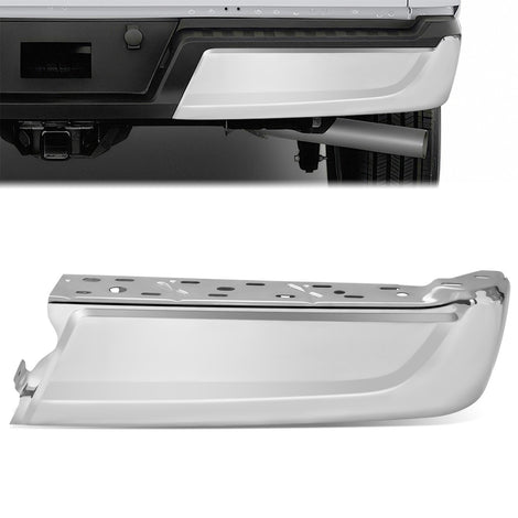 Rear Right Bumper End Cap Without Sensor <br> 21-24 Ford F-150