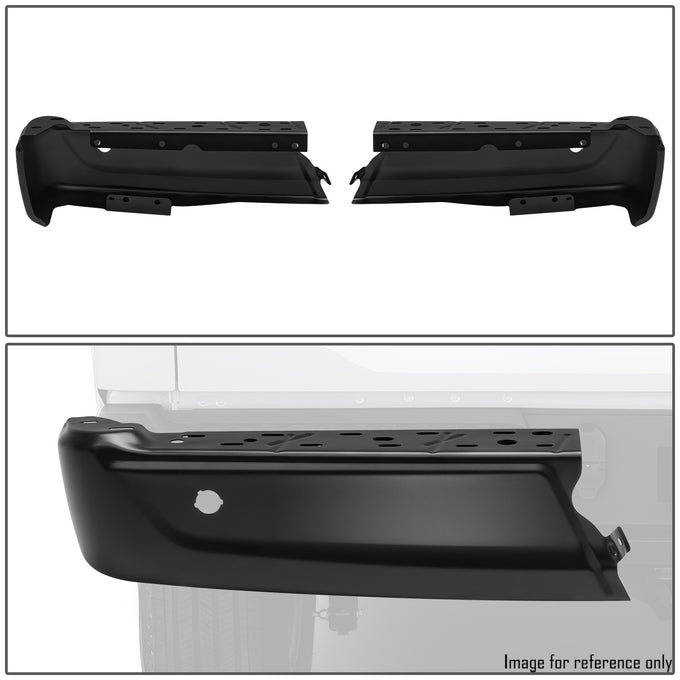 Rear Bumper End Caps w/Sensor, w/o Active Part <br> 21-24 Ford F-150