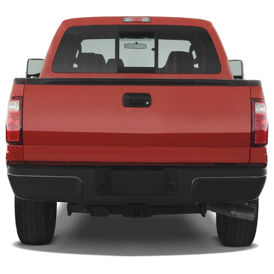 Pair of Rear Bumper Ends W/O Park Assist Hole <br> 08-16 Ford F-250 F-350 F-450 Super Duty