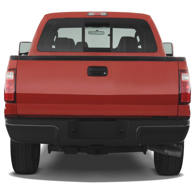 Pair of Rear Bumper Ends W/O Park Assist Hole <br> 08-16 Ford F-250 F-350 F-450 Super Duty