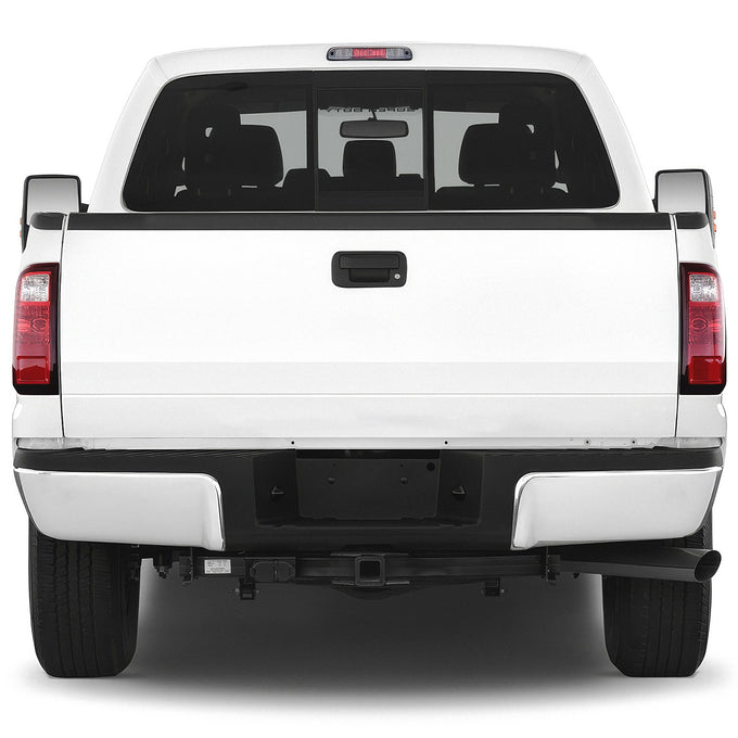 Pair of Rear Bumper Ends W/O Park Assist Hole <br> 08-16 Ford F-250 F-350 F-450 Super Duty