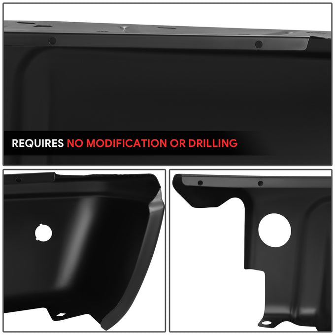 Pair of Rear Bumper Ends W/Park Assist Hole <br> 08-16 Ford F-250 F-350 F-450 Super Duty