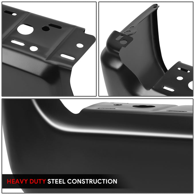Rear Bumper Ends W/O Park Distance Sensors <br> 17-22 Ford F-250 F-350 F-450 Super Duty