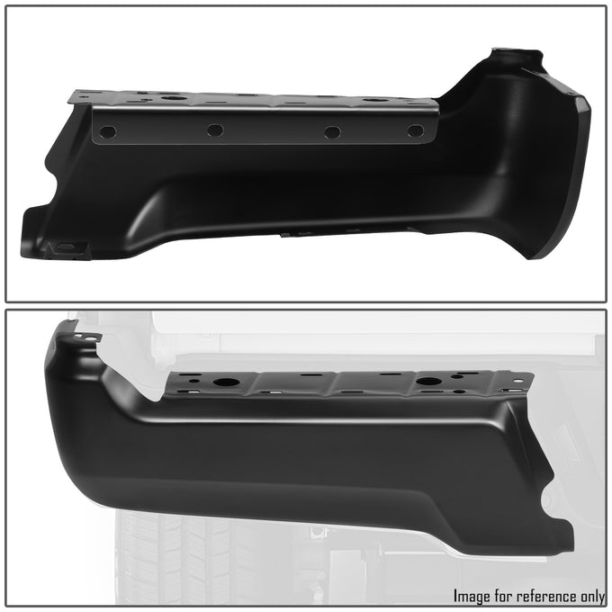 Rear Bumper Ends W/O Park Distance Sensors <br> 17-22 Ford F-250 F-350 F-450 Super Duty