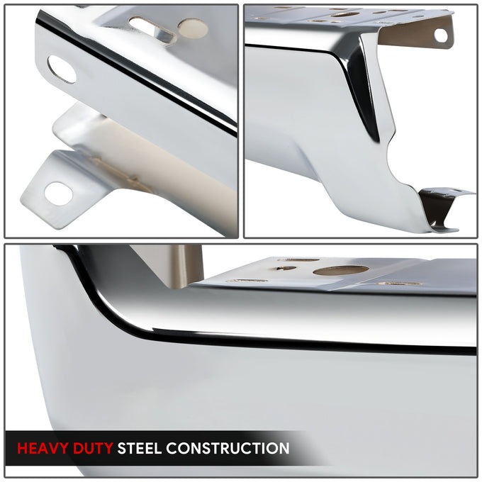 Rear Bumper Ends W/O Park Distance Sensors <br> 17-22 Ford F-250 F-350 F-450 Super Duty