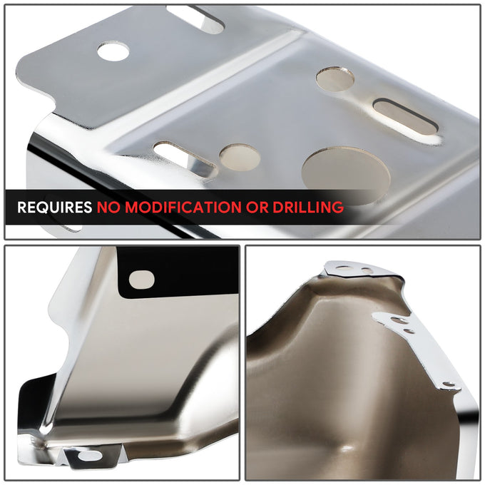 Rear Bumper Ends W/O Park Distance Sensors <br> 17-22 Ford F-250 F-350 F-450 Super Duty