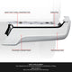 Rear Right Bumper End W/O Park Distance Sensors <br> 17-22 Ford F-250 F-350 F-450 Super Duty
