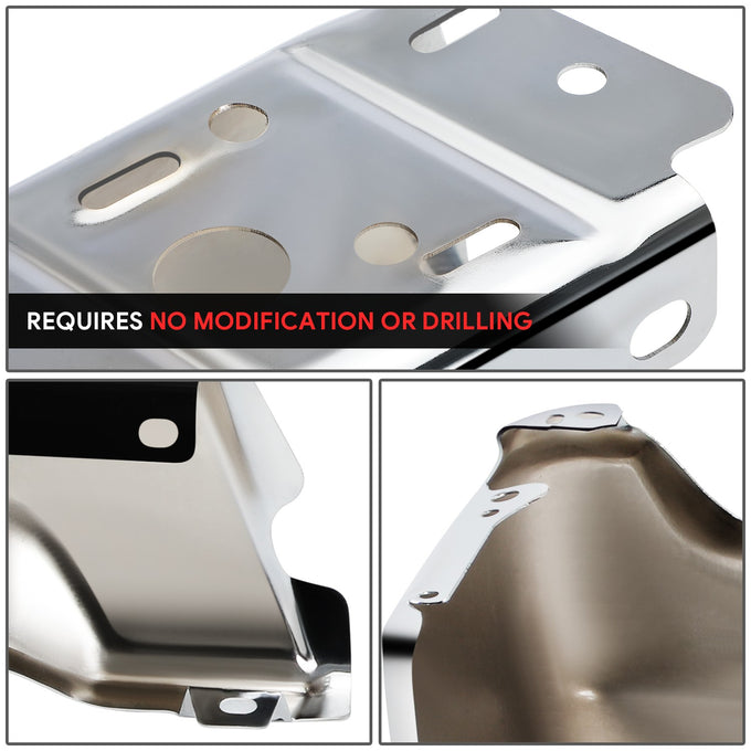 Rear Right Bumper End W/O Park Distance Sensors <br> 17-22 Ford F-250 F-350 F-450 Super Duty