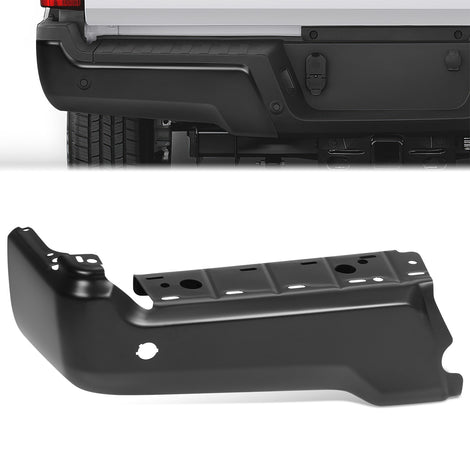 Rear Left Bumper End W/Park Distance Sensors <br> 17-22 Ford F-250 F-350 F-450 Super Duty