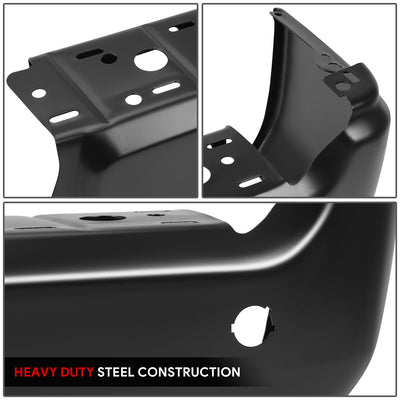 Rear Right Bumper End W/Park Distance Sensors <br> 17-22 Ford F-250 F-350 F-450 Super Duty
