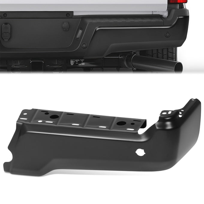Rear Right Bumper End W/Park Distance Sensors <br> 17-22 Ford F-250 F-350 F-450 Super Duty
