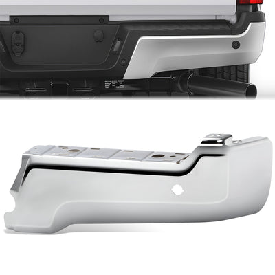 Rear Right Bumper End W/Park Distance Sensors <br> 17-22 Ford F-250 F-350 F-450 Super Duty