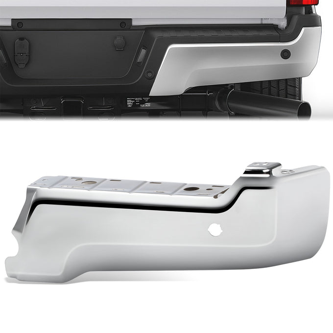 Rear Right Bumper End W/Park Distance Sensors <br> 17-22 Ford F-250 F-350 F-450 Super Duty