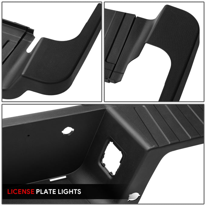 Rear Bumper Step Pad (w/o Sensor Holes) <br> 17-22 Ford F-250 F-350 Super Duty