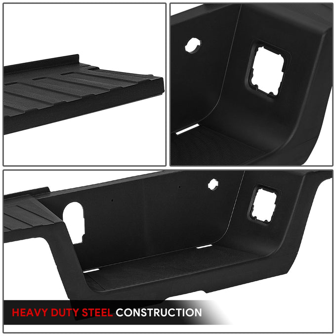 Rear Bumper Step Pad (w/ Sensor Holes) <br> 17-22 Ford F-250 F-350 Super Duty