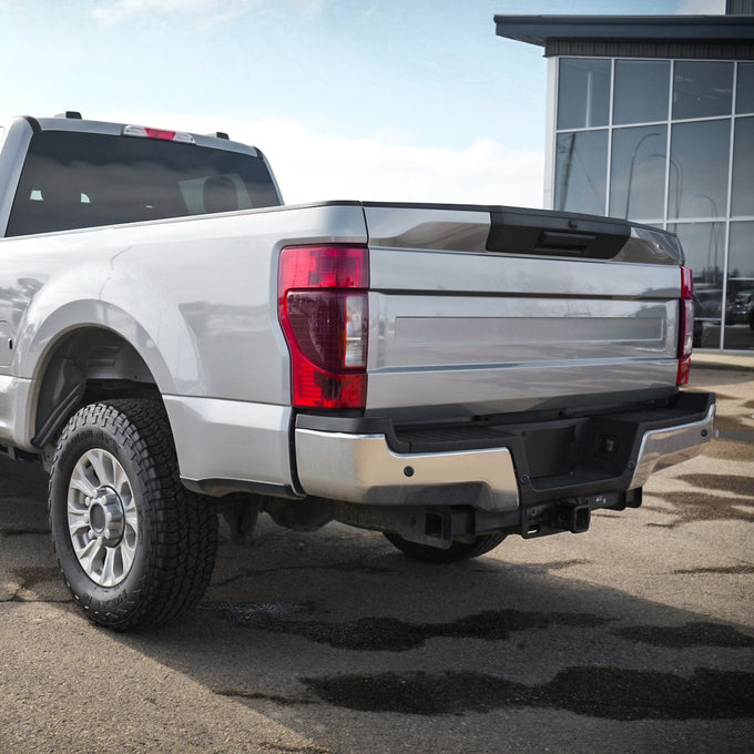 Rear Bumper Step Pad (w/ Sensor Holes) <br> 17-22 Ford F-250 F-350 Super Duty