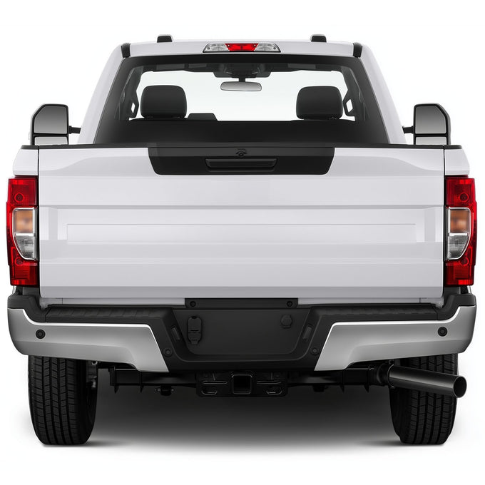 Rear Bumper Step Pad (w/ Sensor Holes) <br> 17-22 Ford F-250 F-350 Super Duty