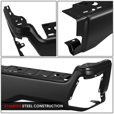 Primered Black Finish Rear Bumper End Caps <br>23-25 F250 F350 F450 Super Duty