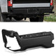 Left Primered Black Rear Bumper End Cap <br>23-25 F250 F350 F450 Super Duty