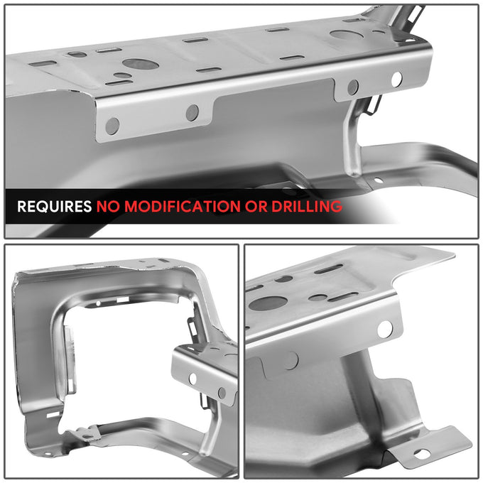 Polished Finish Rear Bumper End Caps <br>23-25 F250 F350 F450 Super Duty