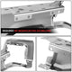 Left Polished Finish Rear Bumper End Cap <br>23-25 F250 F350 F450 Super Duty