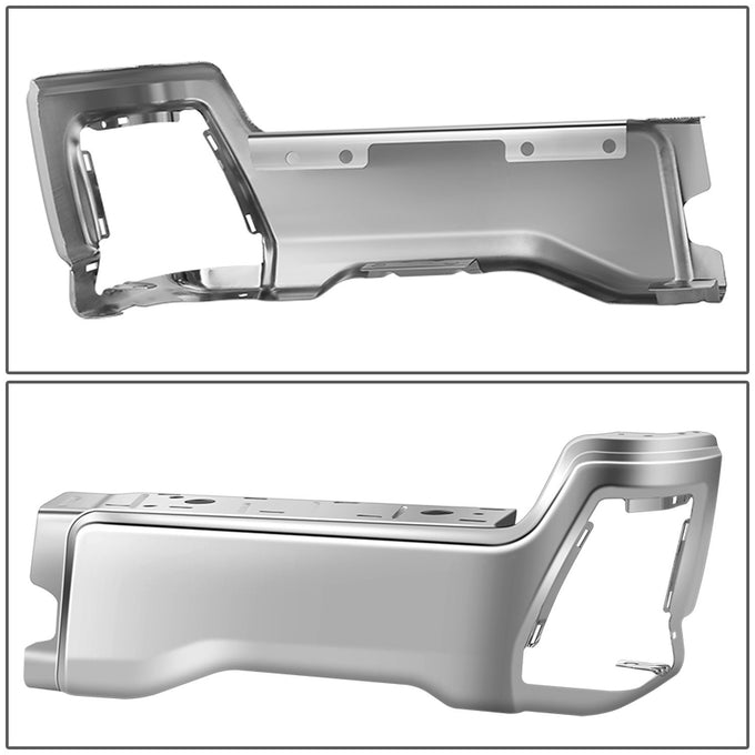 Right Polished Finish Rear Bumper End Cap <br>23-25 F250 F350 F450 Super Duty