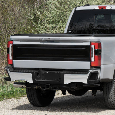 Right Polished Finish Rear Bumper End Cap <br>23-25 F250 F350 F450 Super Duty