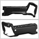 Left Primered Black Rear Bumper End Cap <br>23-25 F250 F350 F450 Super Duty