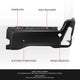 Right Primered Black Rear Bumper End Cap <br>23-25 F250 F350 F450 Super Duty